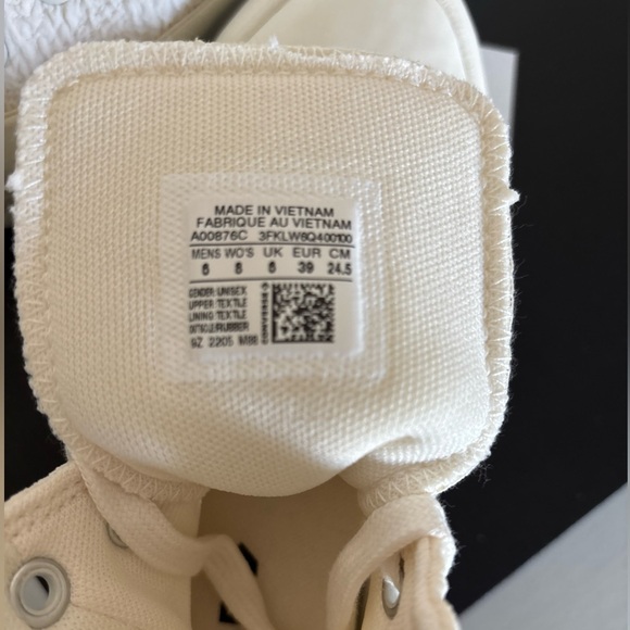 Converse Chuck Taylor All Star Lugged 2.0 Jacquard white High-Tops.NWT size8 - Picture 7 of 7